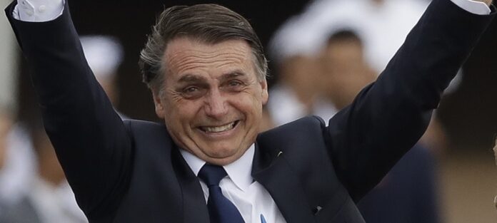Brazília Bolsonaro Prezident Nový Inaugurácia