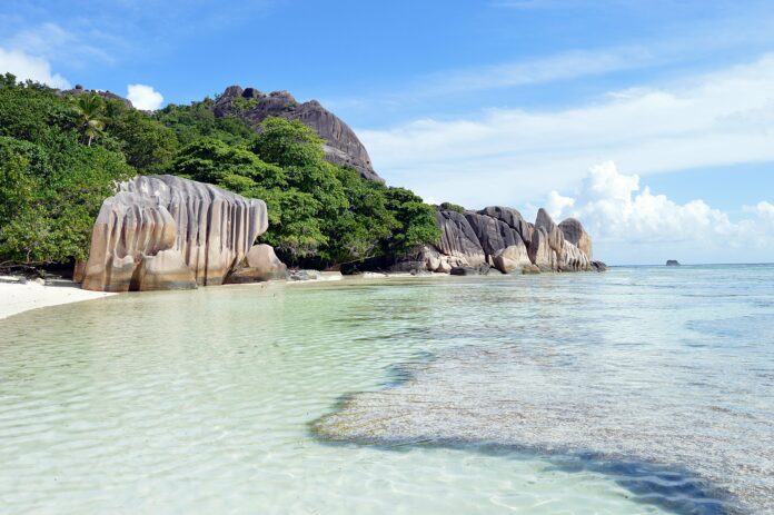 seychelles, sea, beach