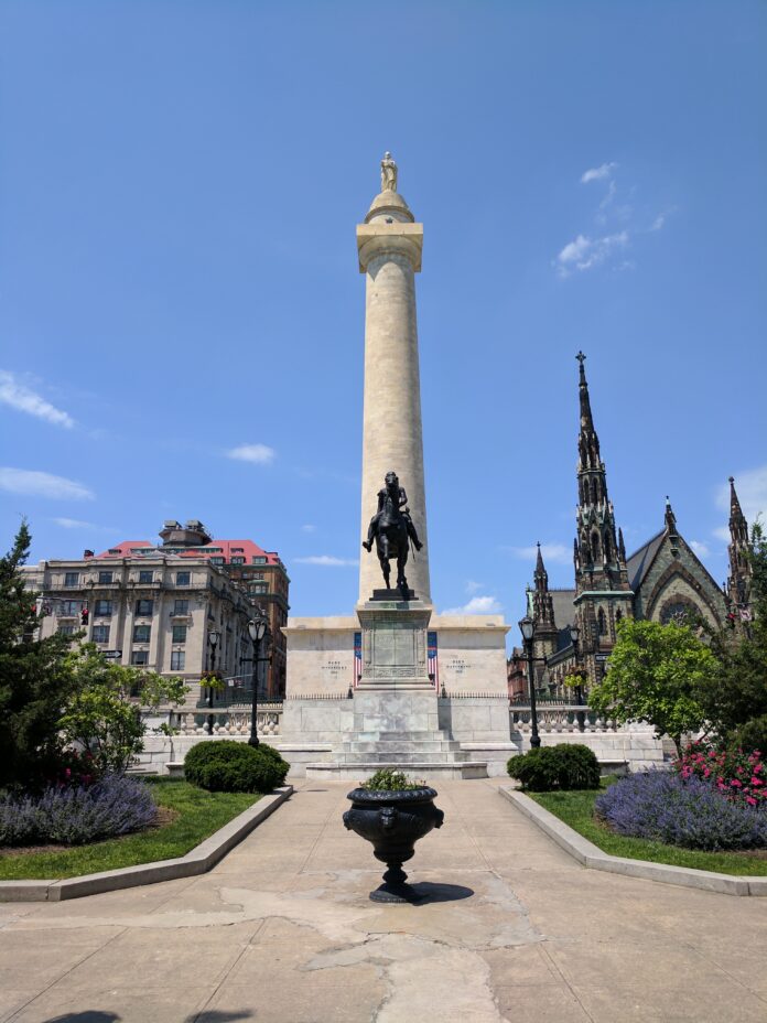 washington monument, marquis de lafayette, lafayette