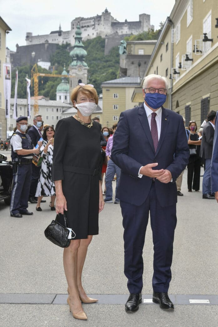 Frank-Walter Steinmeier Elke Buedenbenderová