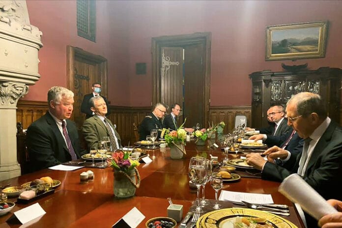 Sergej Lavrov Stephen Biegun