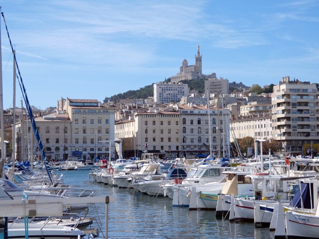 marseille, old port, notre-dame
