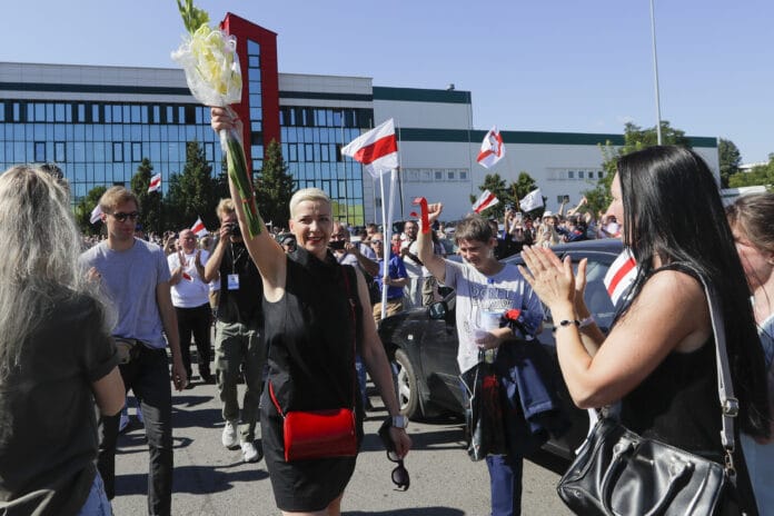 Pokraèujúce protesty proti výsledkom prezidentských volieb v Bielorusku