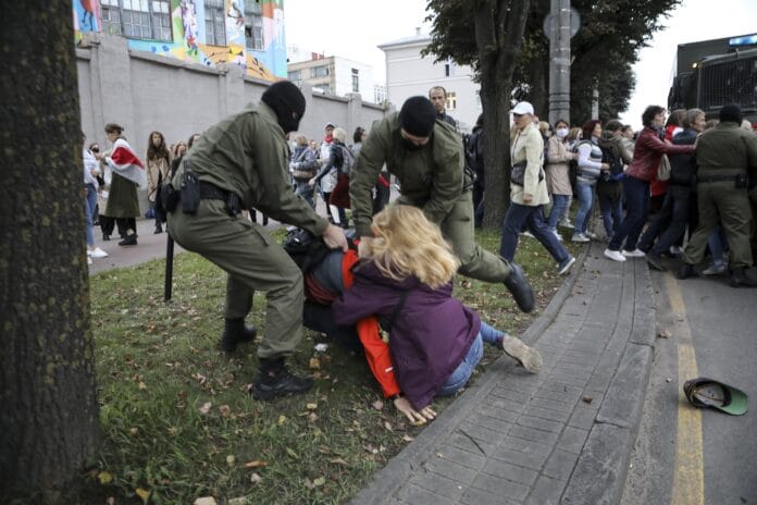 Protesty v Bielorusku