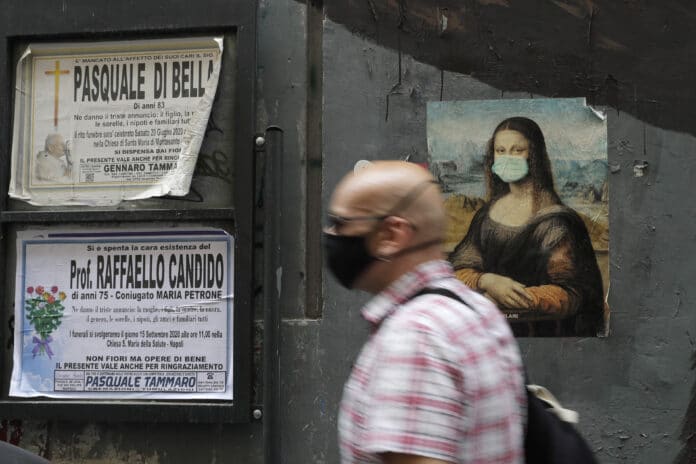 Mona Lisa s ochranným rúkom