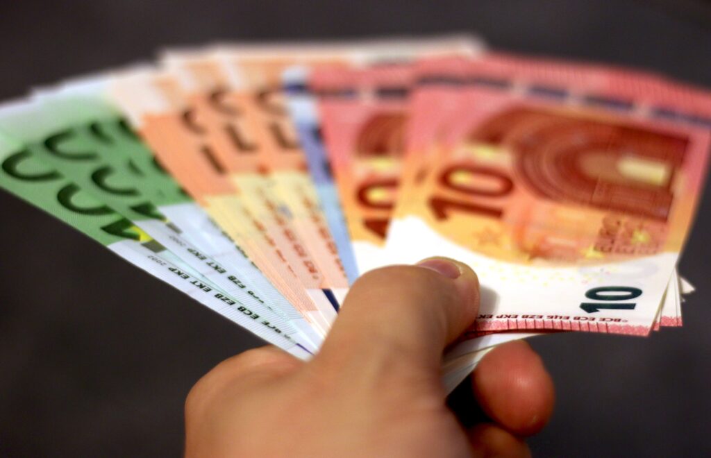 money, bank note, euro