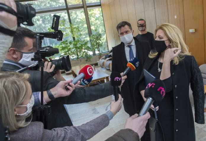 Zuzana Čaputová príchod