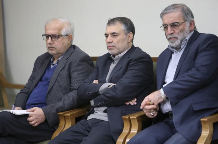 iránsky jadrový fyzik Mohsen Fachrizáde-Mahábádí