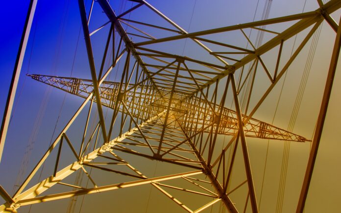 steel, strommast, structure