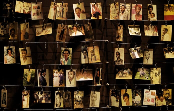 rodinné fotografie zavraždení ľudia rwandská genocída