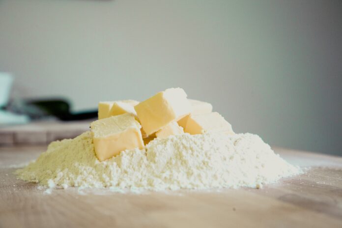 múka bake, butter, flour
