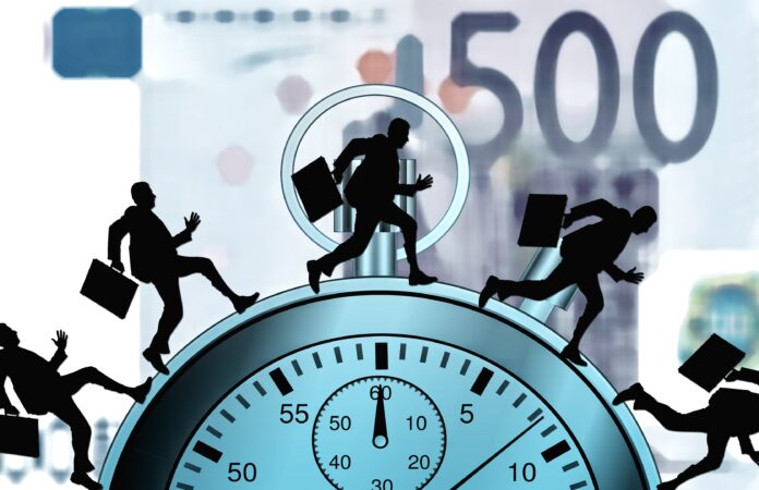 stopwatch, hustle and bustle, hours