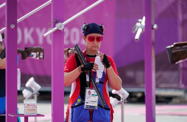 Letná olympiáda v Tokiu (trap): Rehák Štefečeková trafila 75 terčov a môže prekonať kvalifikačný svetový rekord (foto)