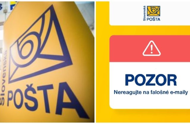 Prišiel vám podozrivý e-mail či správa od „Slovenskej pošty“? Buďte ostražití