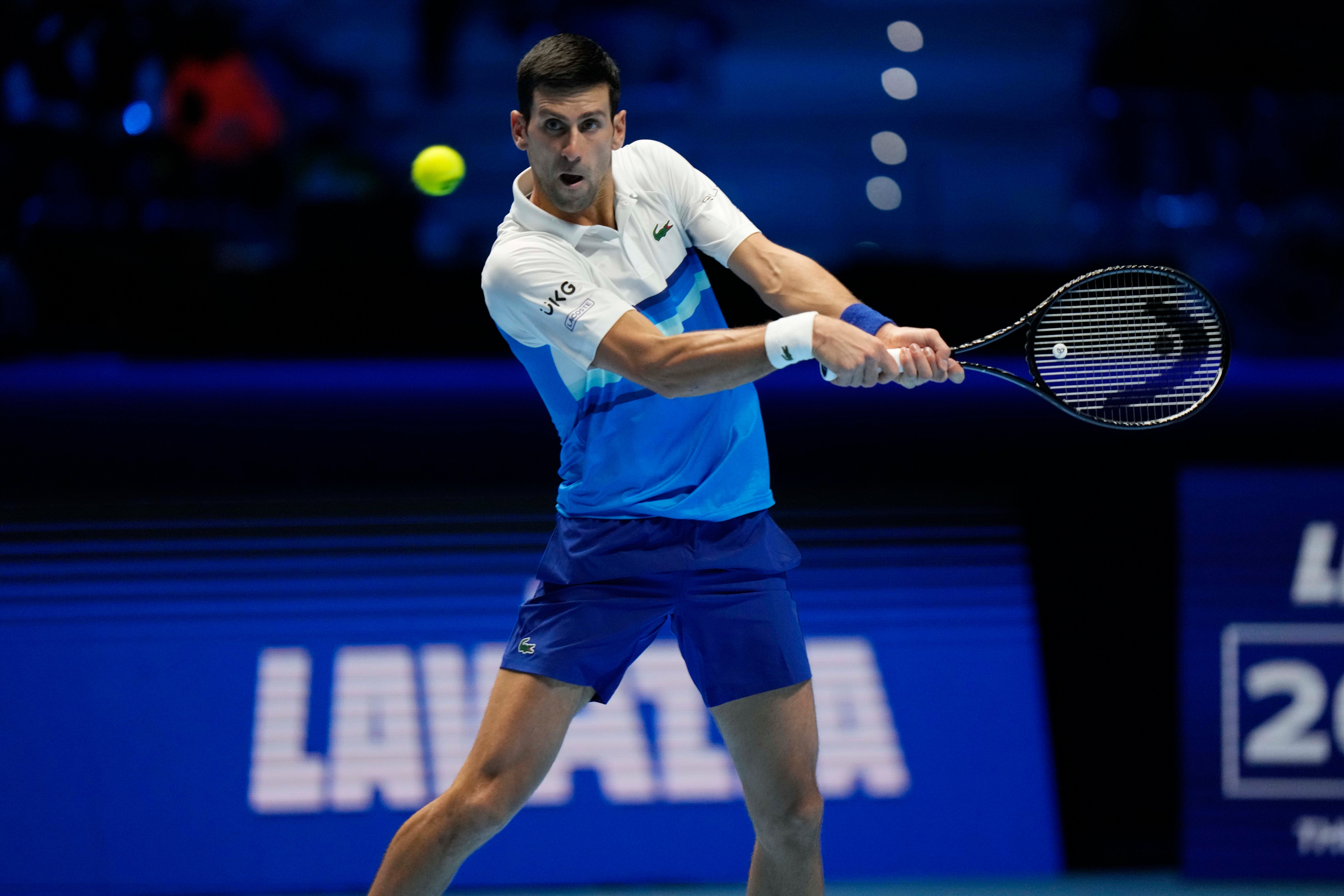 Djokovič na Turnaji majstrov prevalcoval Rubľova