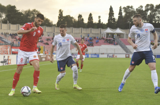 Slováci na záver kvalifikácie MS 2022 prevalcovali Malťanov