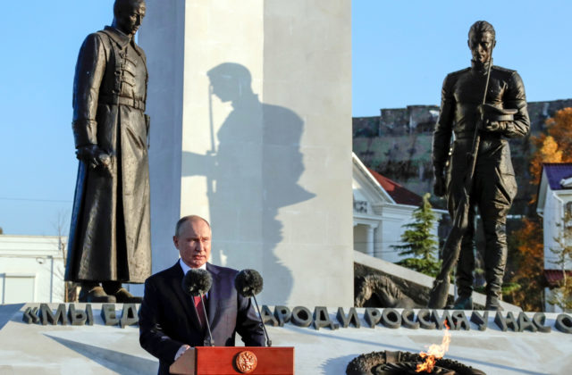 Putin bude Krym navždy považovať za súčasť Ruska