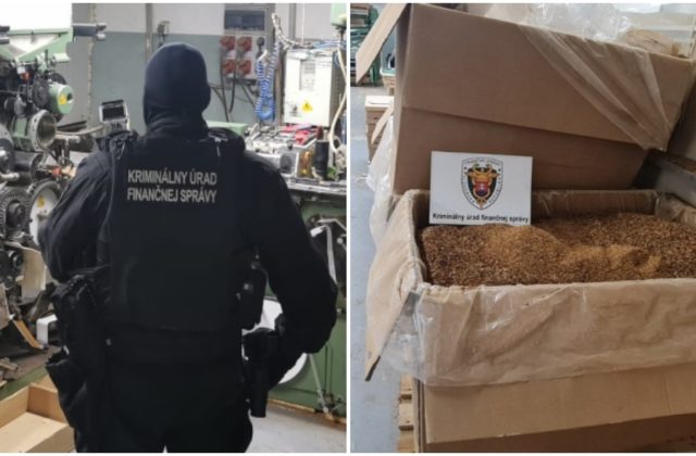 Kriminalisti zaistili 13 ton tabaku a milióny kusov nelegálnych cigariet