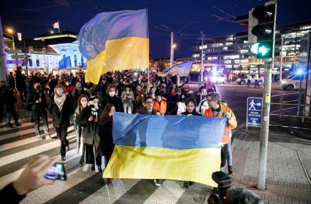 V Bratislave sa v piatok uskutoční protest za Mier Ukrajine. Nemôžeme v tom Ukrajincov nechať samotných