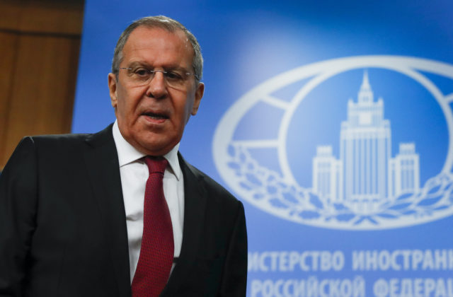 Lavrov bez dôkazov tvrdí