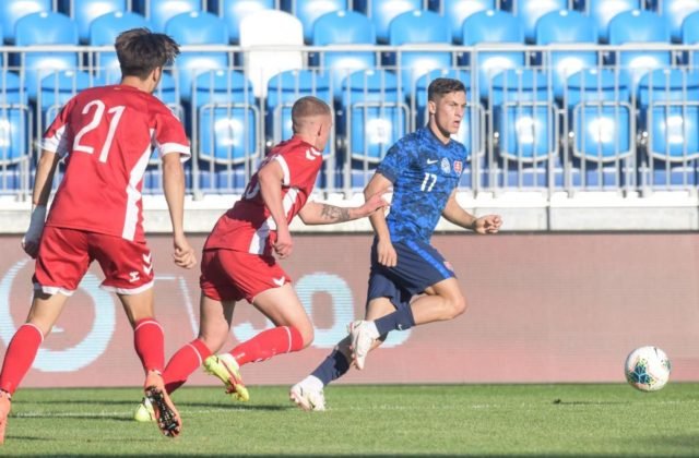 Slovenskí futbalisti do 21 rokov nestačili na Španielsko