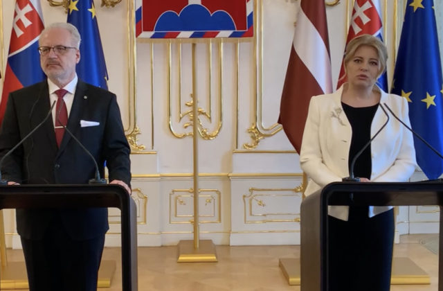 Čaputová: Slovensko a Lotyšsko stoja za Ukrajinou
