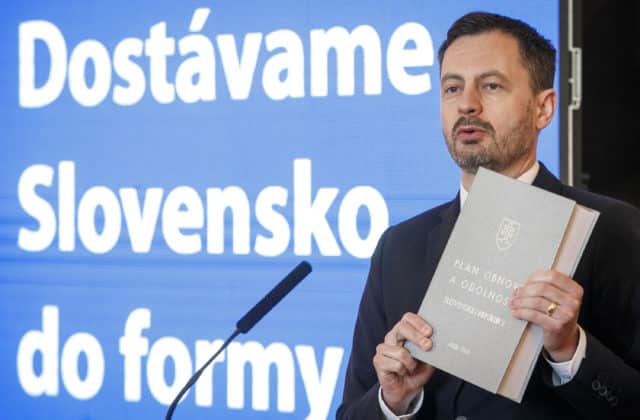 Slovensko môže požiadať Brusel o druhú platbu z plánu obnovy