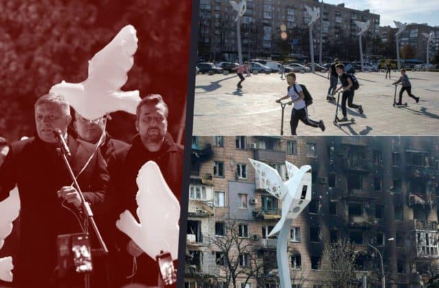 Ficove a Blahove héliové holubice podľa SaS mesto Mariupoľ nezachránili