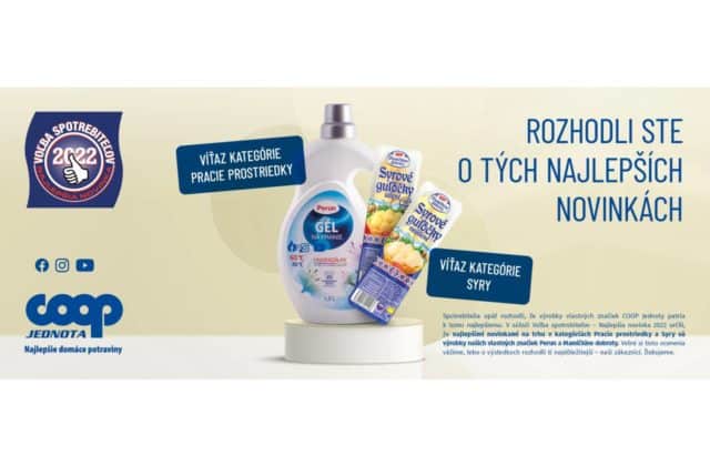 Spotrebitelia ocenili novinky v privátnej značke COOP Jednoty