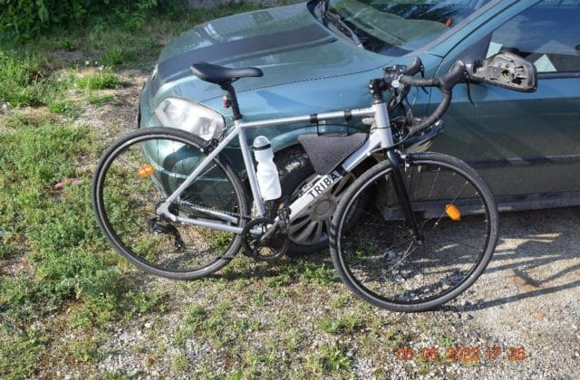 Ďalšia zrážka auta s cyklistom