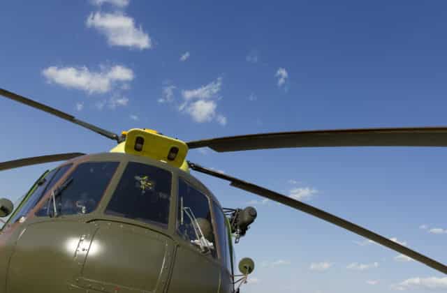 Z prešovského letiska videli odvážať vrtuľníky Mi-17