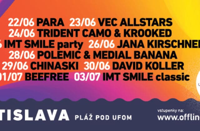 Offline Summer Live na Pláži pod UFO-m štartuje už budúci týždeň