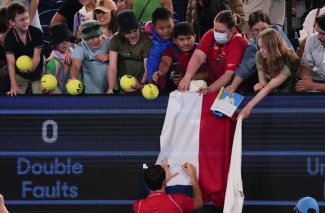 Na Australian Open zakázali ruské a bieloruské vlajky. Jednou mávali počas triumfu Ukrajinky Baindlovej