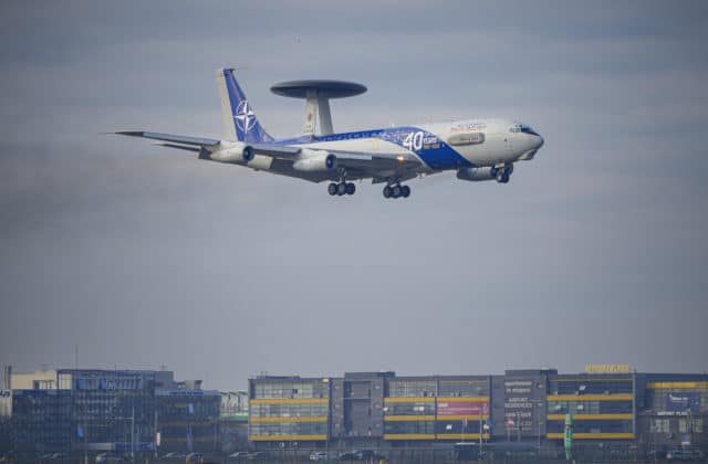 Do Rumunska dorazili prieskumné lietadlá AWACS vyslané alianciou
