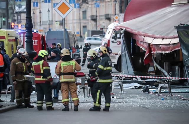 Výbuch v kaviarni v Petrohrade zabil prominentného blogera