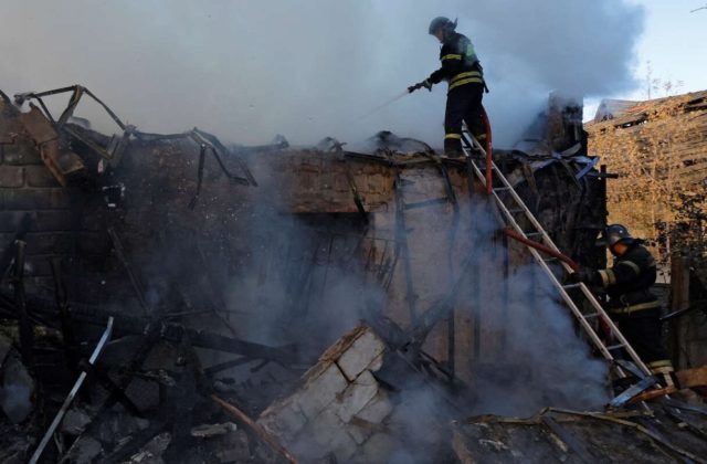Ukrajina zostrelila takmer všetky ruské bojové drony a raketu Ch-59