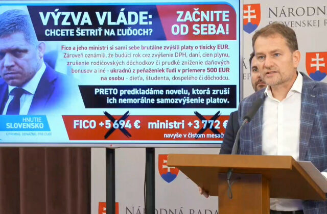 Hnutie Slovensko predkladá do parlamentu zákon
