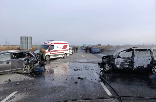Nehoda dvoch áut uzavrela časť D1 smer Bratislava