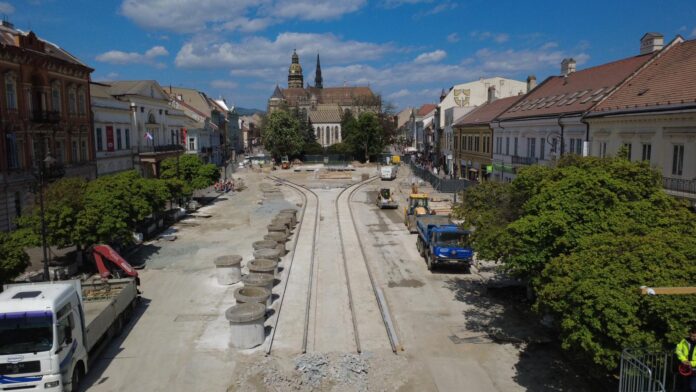 Rekonštrukcia Dolnej brány v Košiciach napreduje