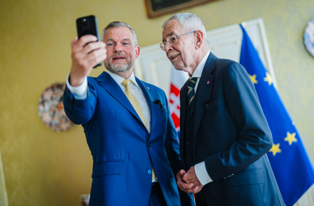 Top foto dňa (11. máj 2026): Prezidenti Slovenska a Rakúska