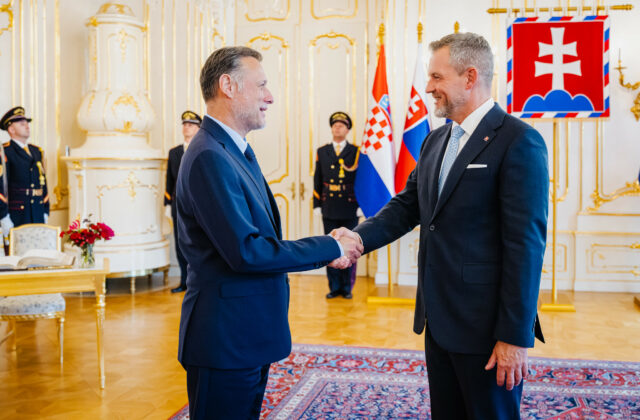 Pellegrini prijal predsedu chorvátskeho parlamentu