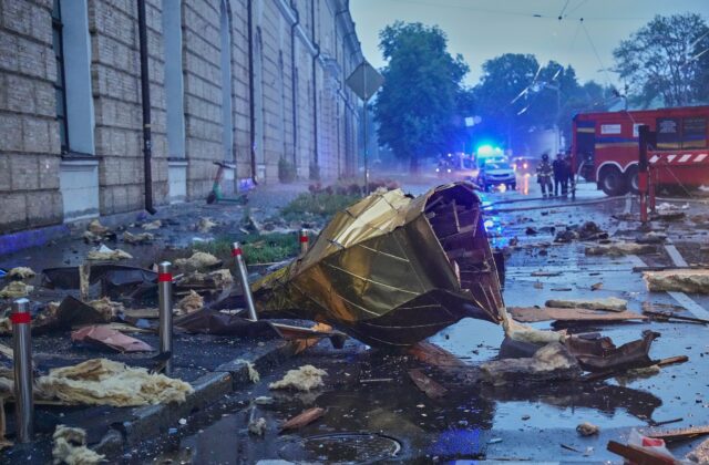 Ruské rakety zasiahli Kyjev aj Charkov