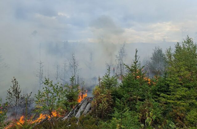 Slovenský raj horí