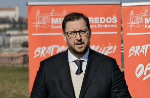 Miroslav Heredoš odstupuje z kandidatúry na primátora Bratislavy