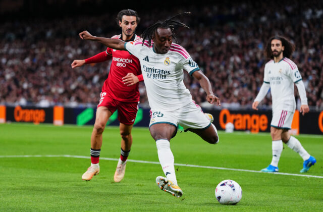 Mladík Diomande ukazuje potenciál v drese Realu Madrid