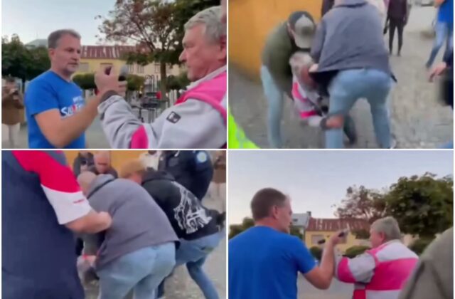 Potýčka s dôchodcom na mítingu Matoviča má dohru